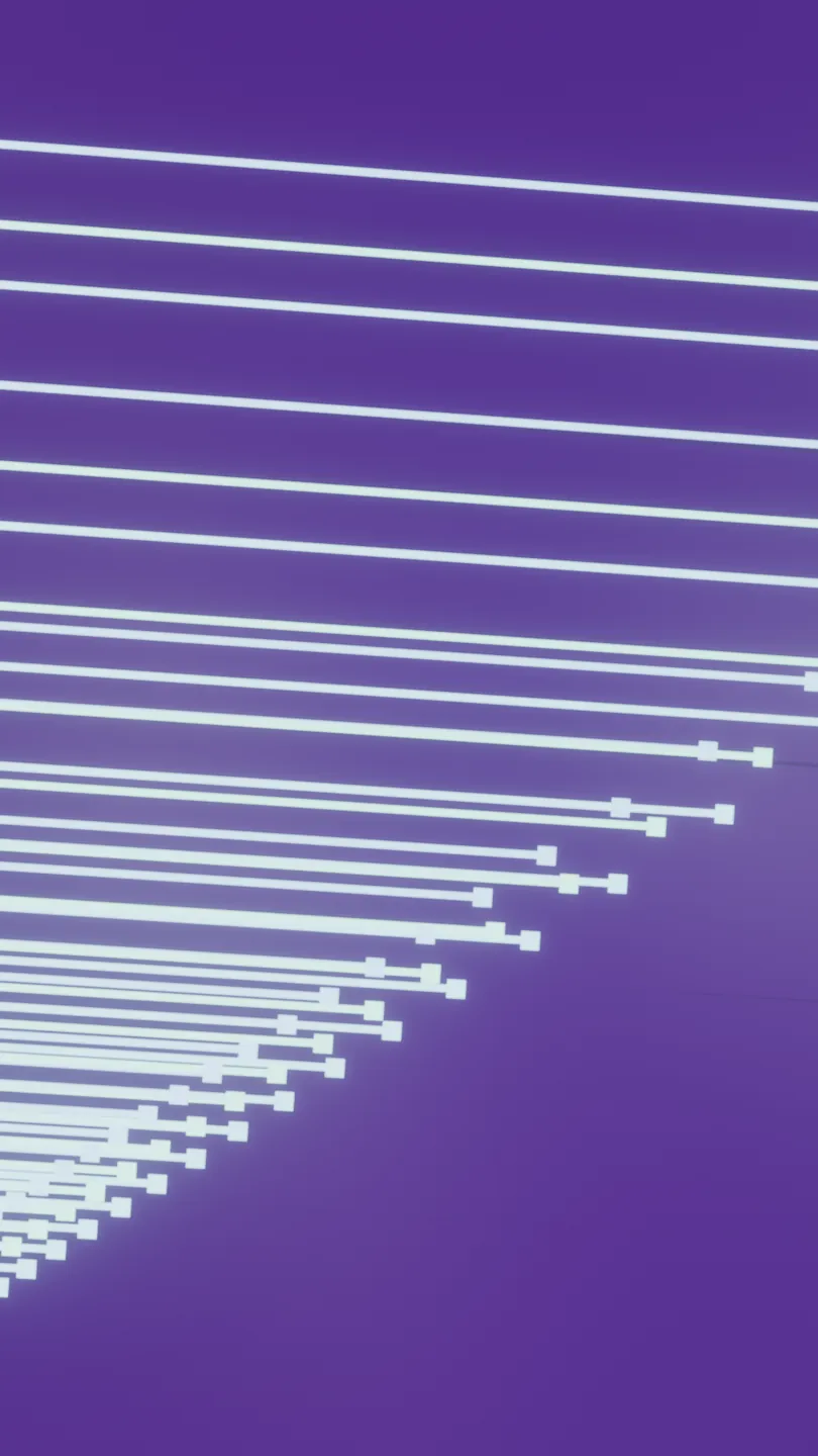 The harmonic series rising in the analyser